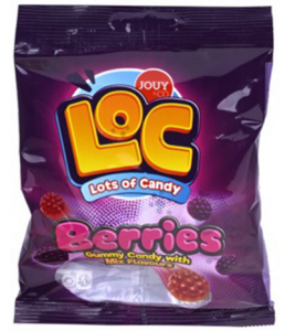 ЦУКЕРКИ ЖУВАЛЬНІ "BERRIES"