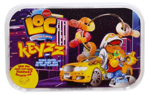ЦУКЕРКИ ЖУВАЛЬНІ "LOC FIZZY KEYZ"